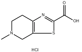 5-methyl-4,5,6,7-tetrahydrothiazolo [5,4-C] pyridine-2-carbonzuurhydrochloride CAS nr .:720720-96-7